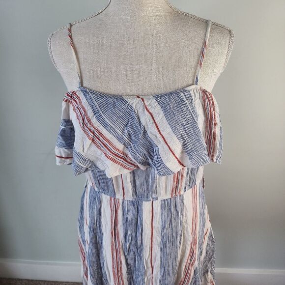 CHOCOLATE WOMEN'S DRESS SIZE LARGE ADJUSTABLE STRAPS LINED BOTTOM - Picture 2 of 6